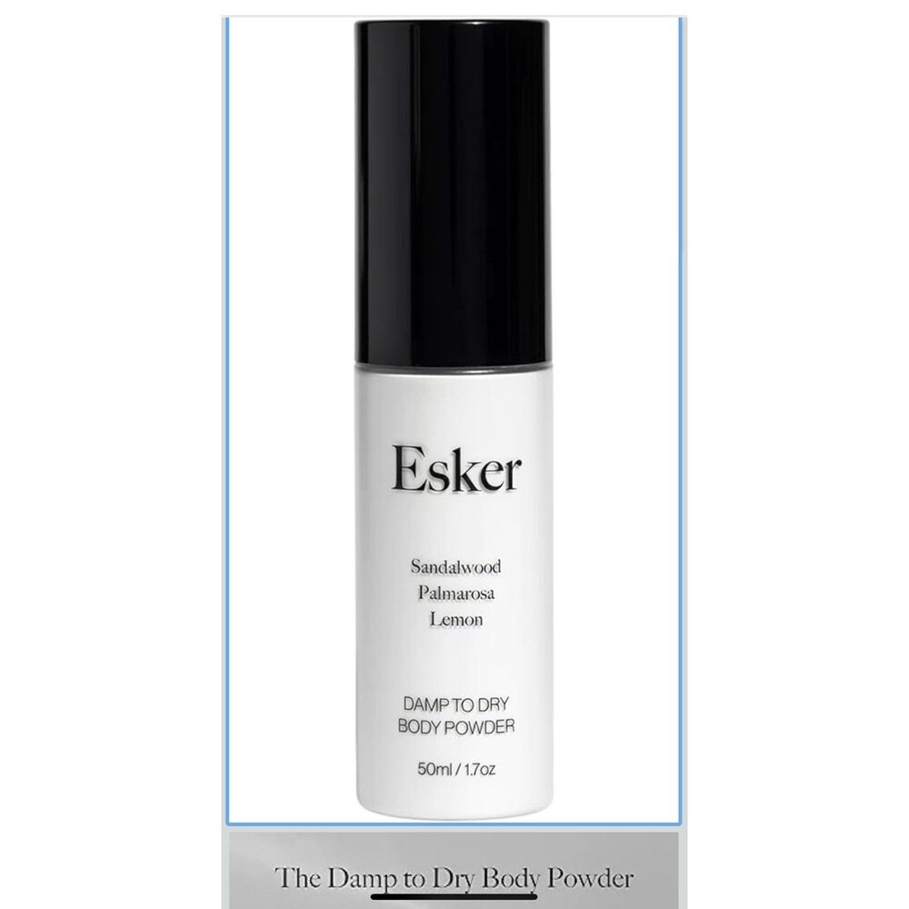 Esker Damp To Dry Sweat Absorbing Body Powder Body Dust Chafing Relief Scented
